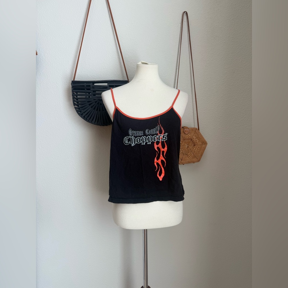 Orange Coounty Choppers Black Tank, Size Large